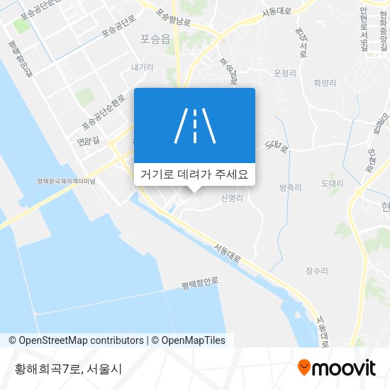 황해희곡7로 지도