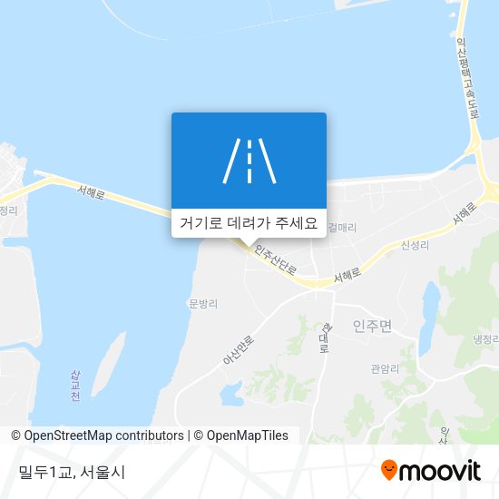 밀두1교 지도