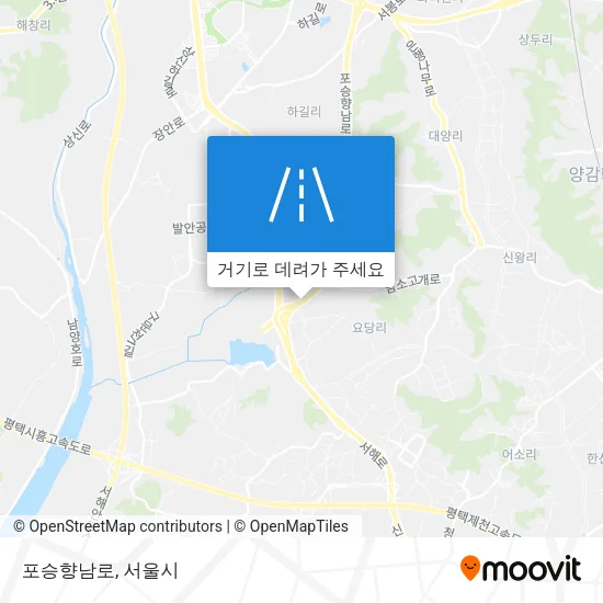 포승향남로 지도