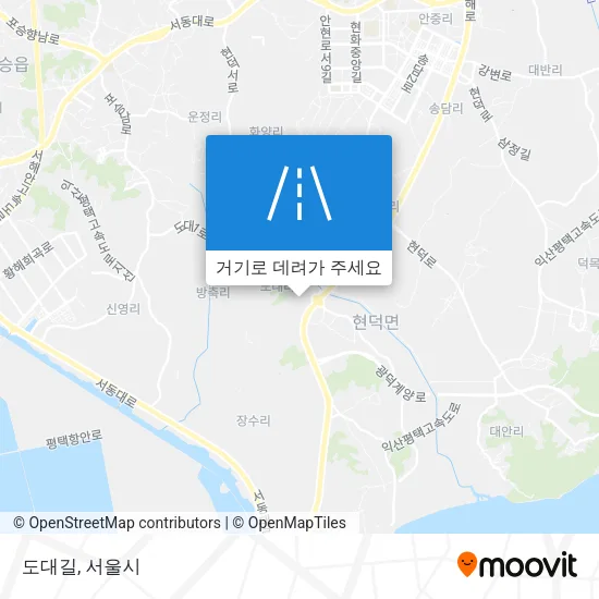 도대길 지도