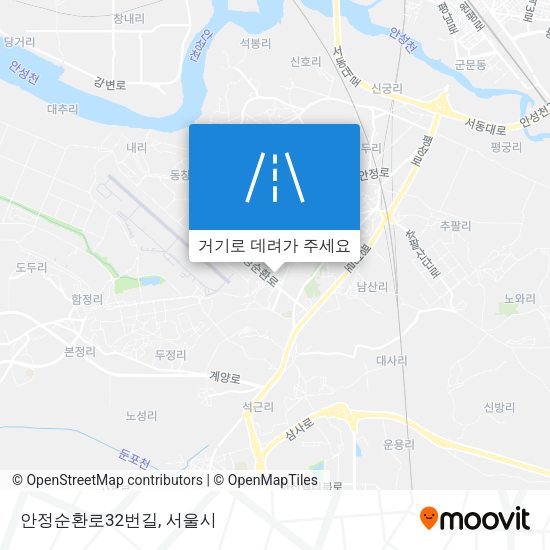 안정순환로32번길 지도