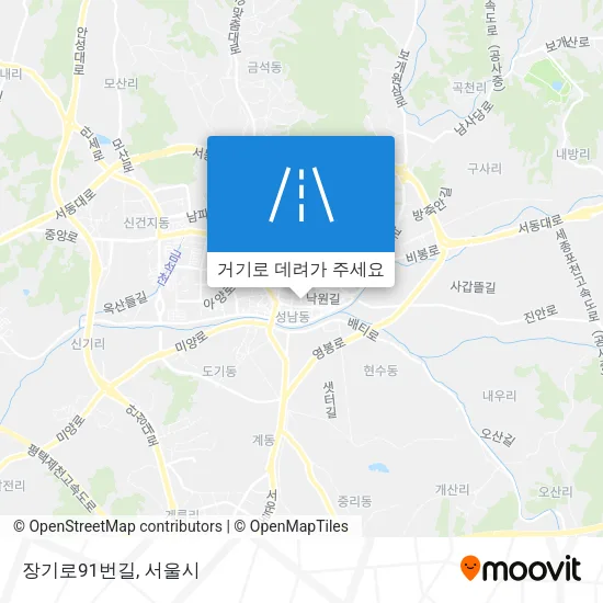 장기로91번길 지도