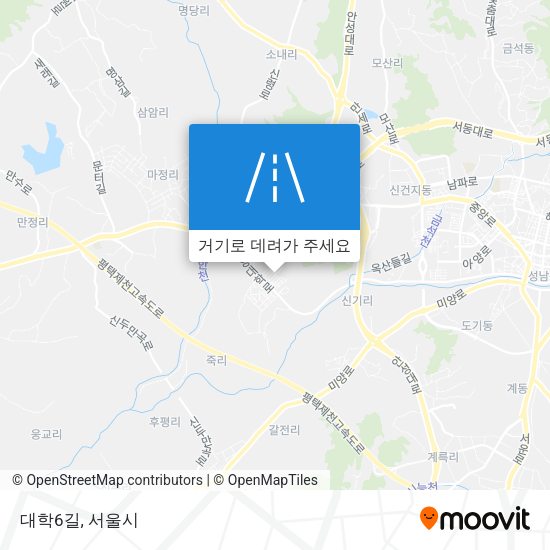 대학6길 지도