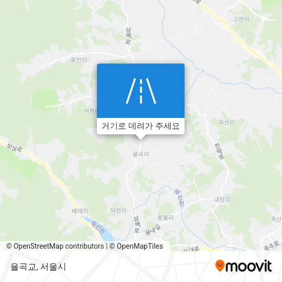 율곡교 지도