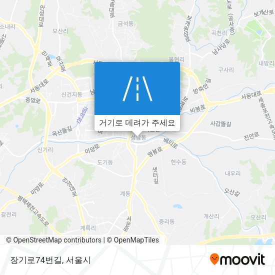 장기로74번길 지도