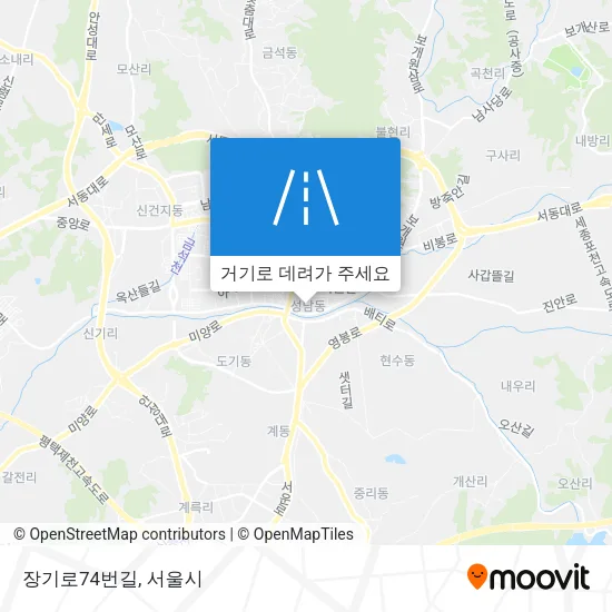 장기로74번길 지도