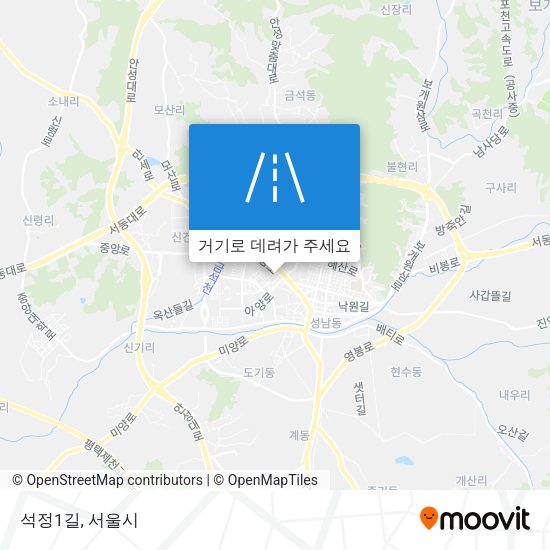 석정1길 지도