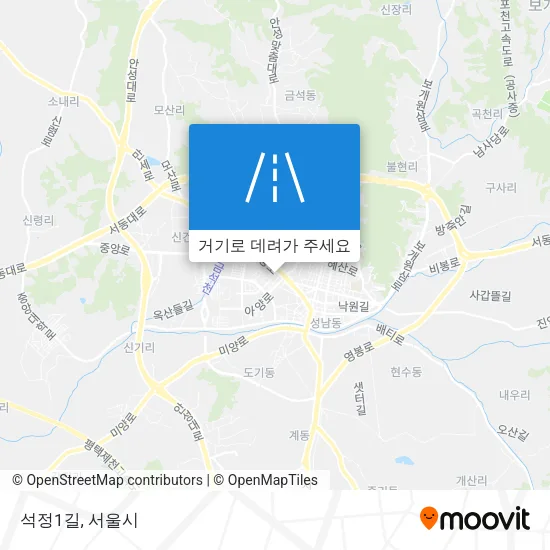 석정1길 지도