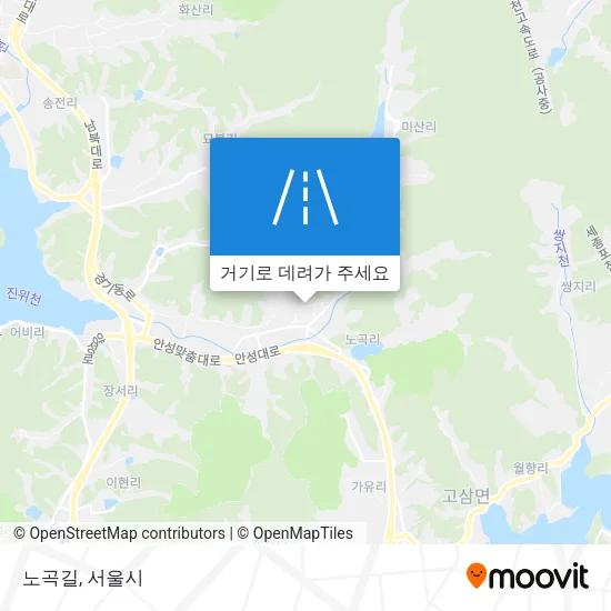 노곡길 지도