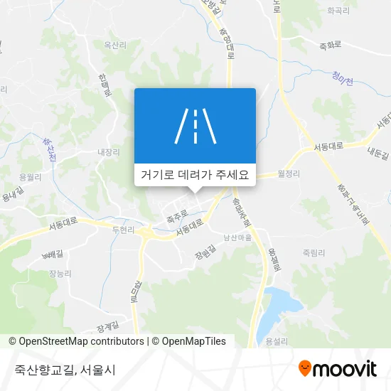 죽산향교길 지도