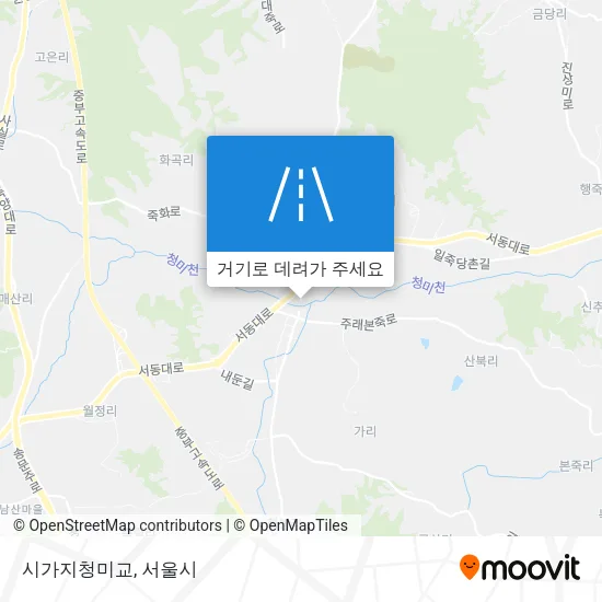 시가지청미교 지도