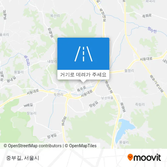 중부길 지도
