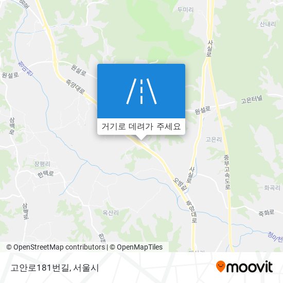 고안로181번길 지도