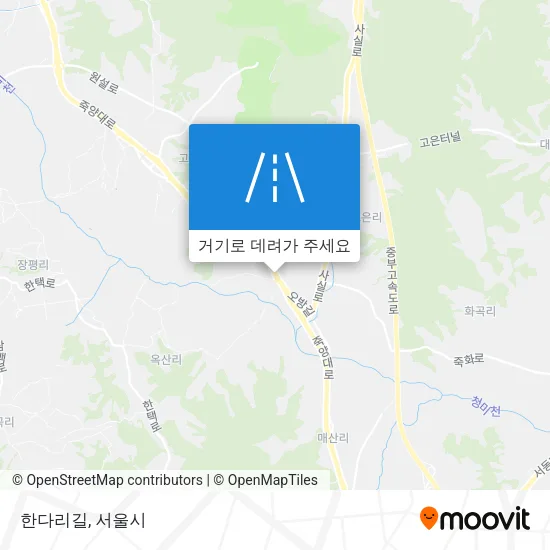 한다리길 지도