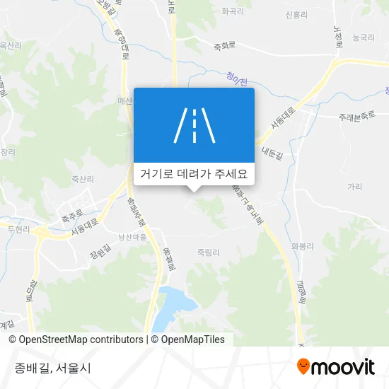 종배길 지도