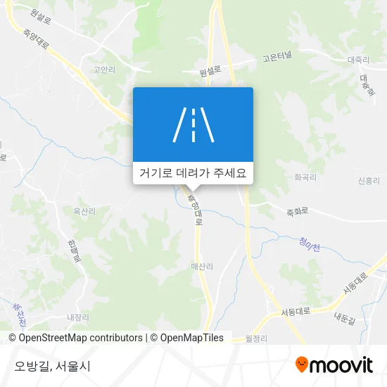 오방길 지도