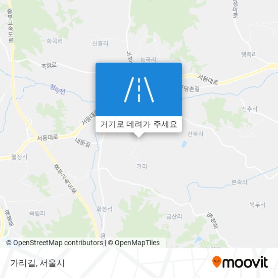 가리길 지도