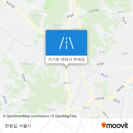 한평길 지도