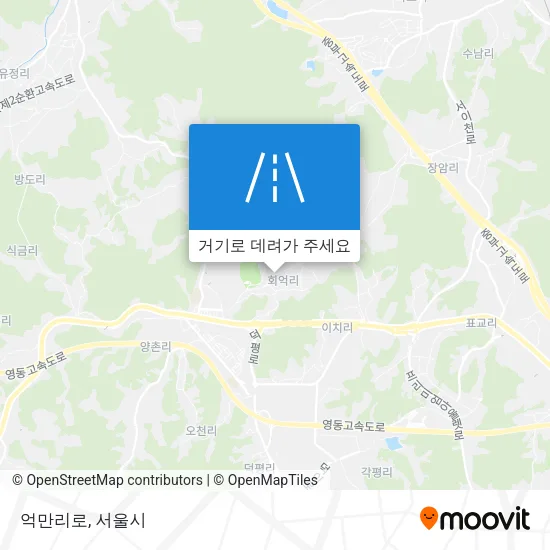 억만리로 지도