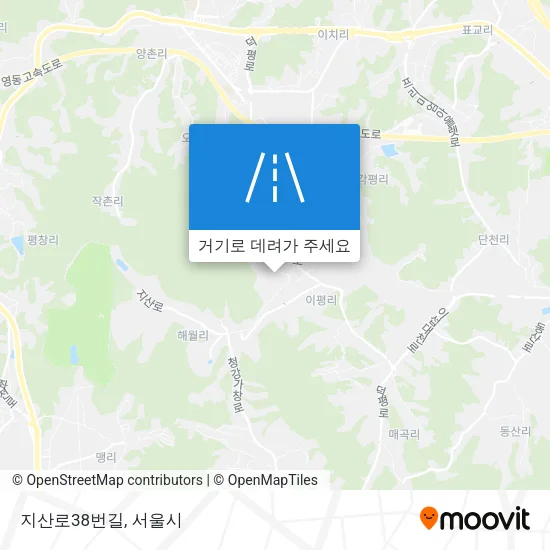 지산로38번길 지도