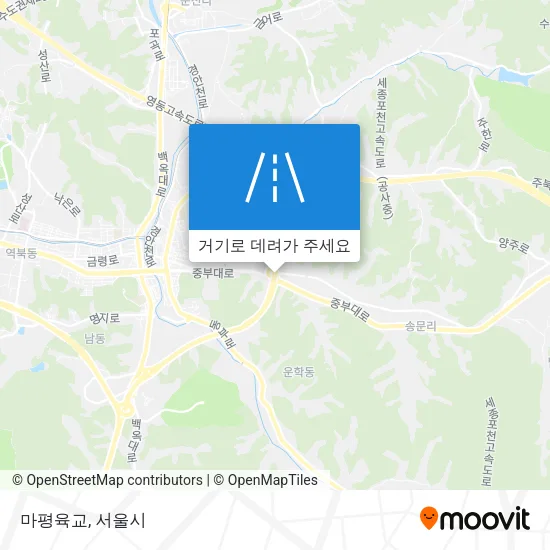 마평육교 지도