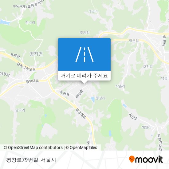 평창로79번길 지도