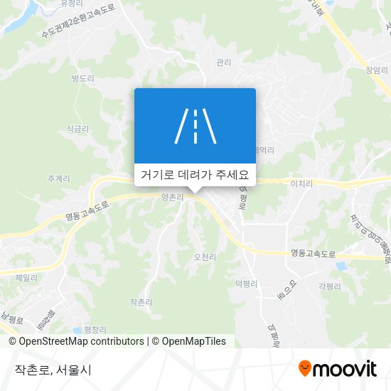 작촌로 지도