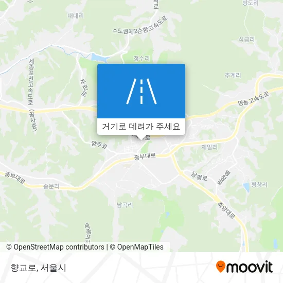 향교로 지도