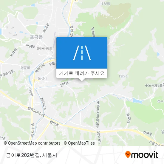 금어로202번길 지도