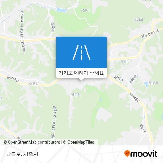 남곡로 지도