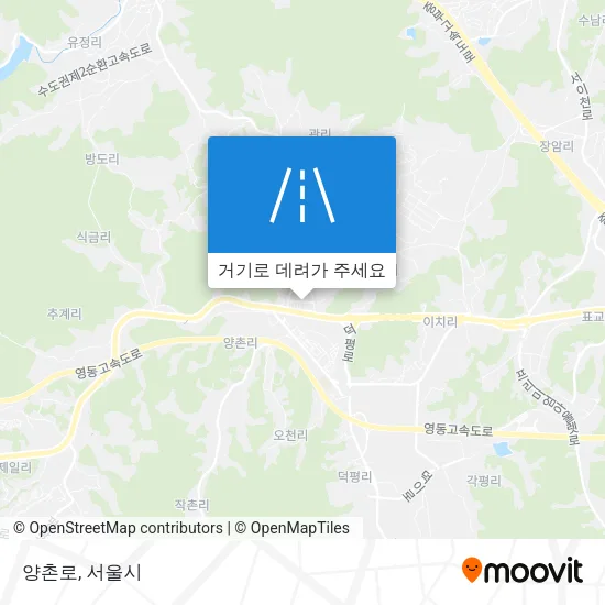 양촌로 지도