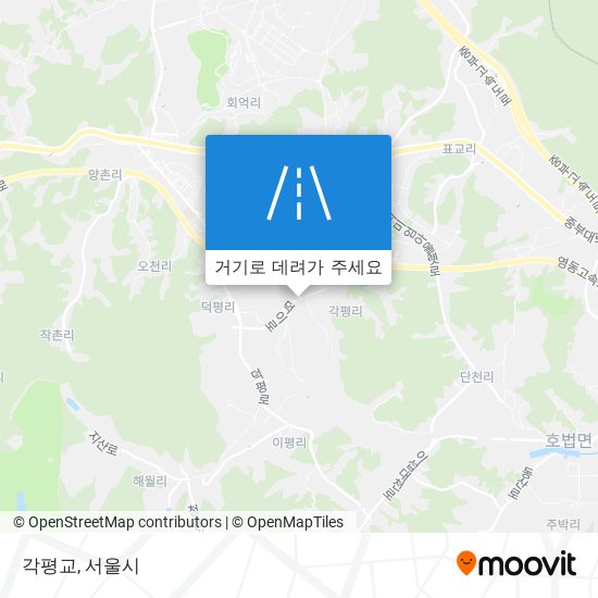 각평교 지도