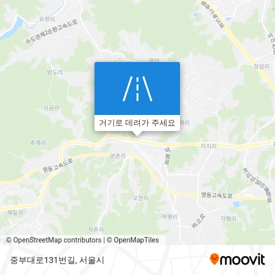 중부대로131번길 지도