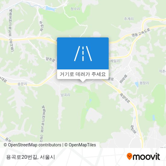 용곡로20번길 지도