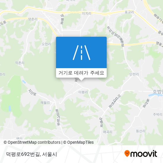 덕평로692번길 지도