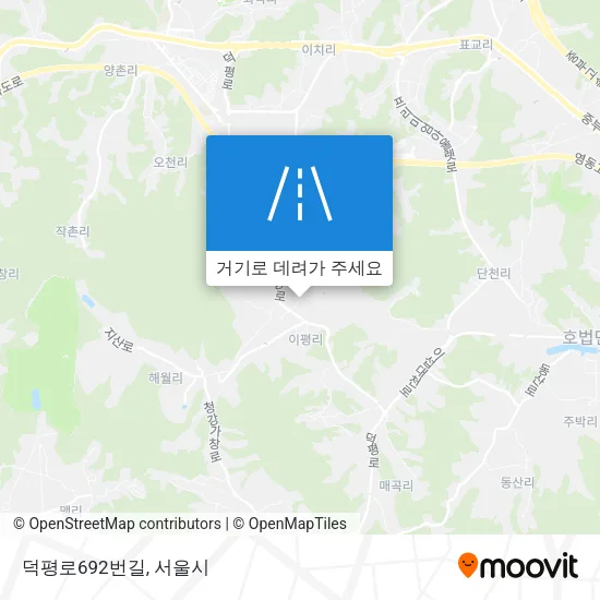 덕평로692번길 지도