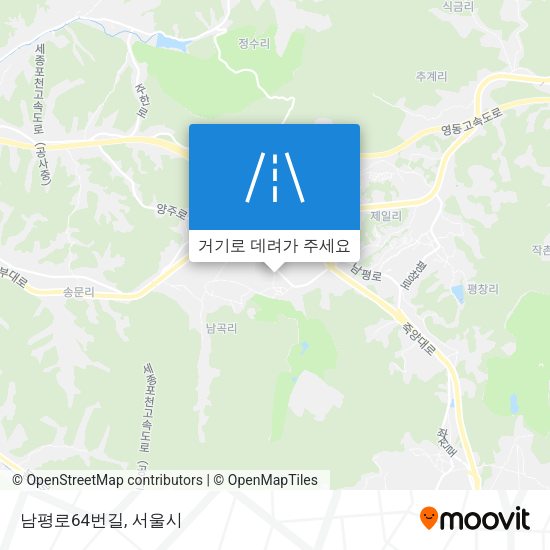 남평로64번길 지도