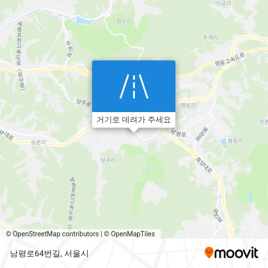 남평로64번길 지도