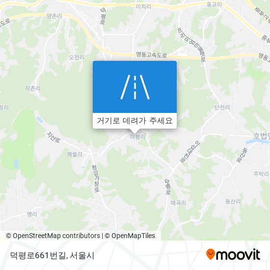 덕평로661번길 지도