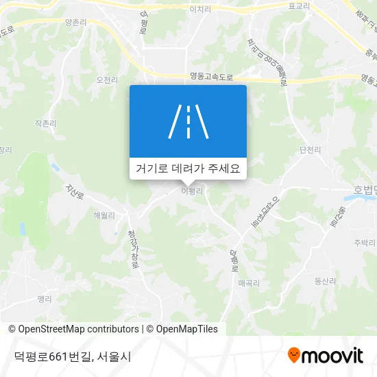 덕평로661번길 지도