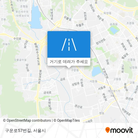 구운로57번길 지도