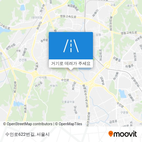 수인로622번길 지도