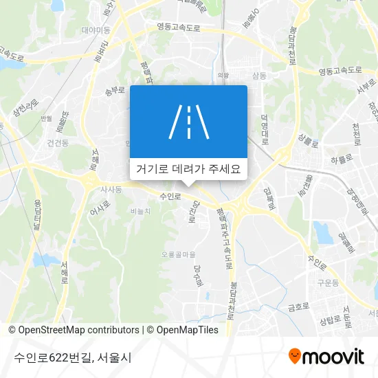 수인로622번길 지도