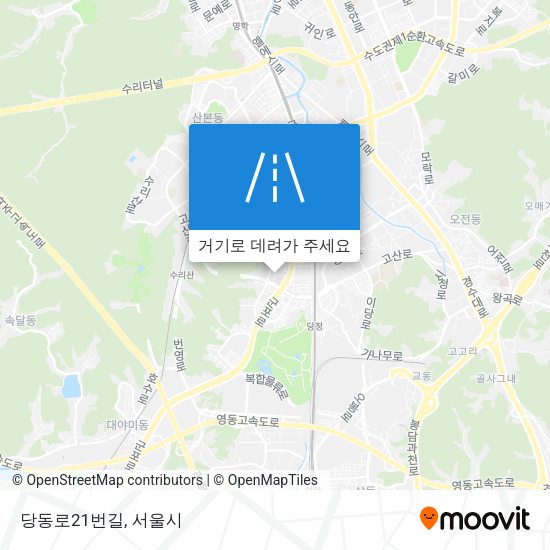 당동로21번길 지도