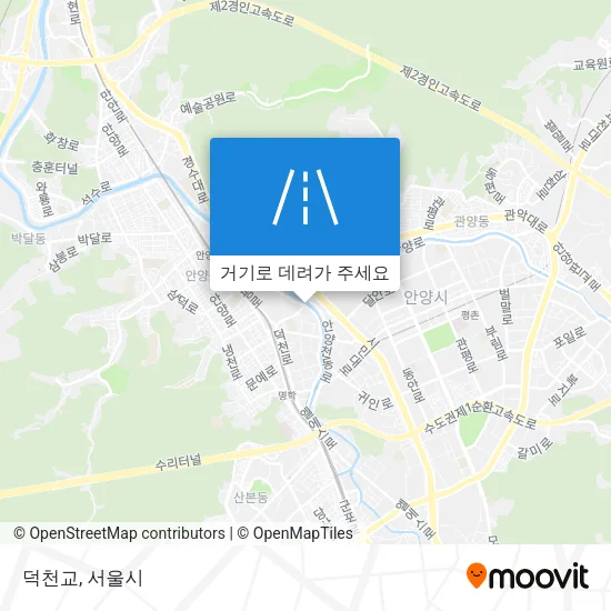 덕천교 지도