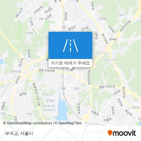 부곡교 지도