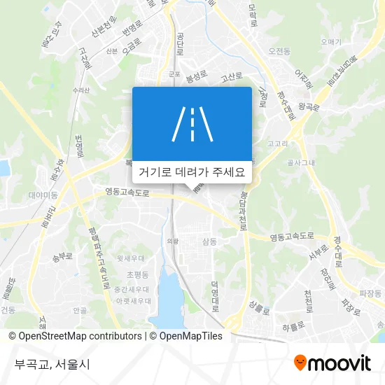 부곡교 지도
