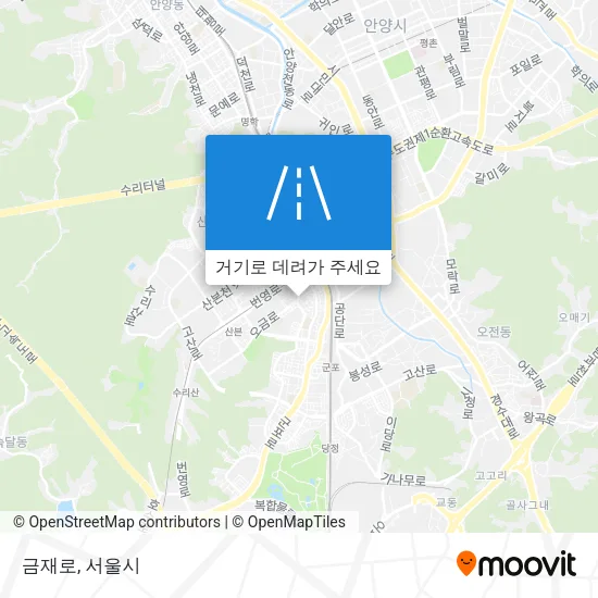 금재로 지도