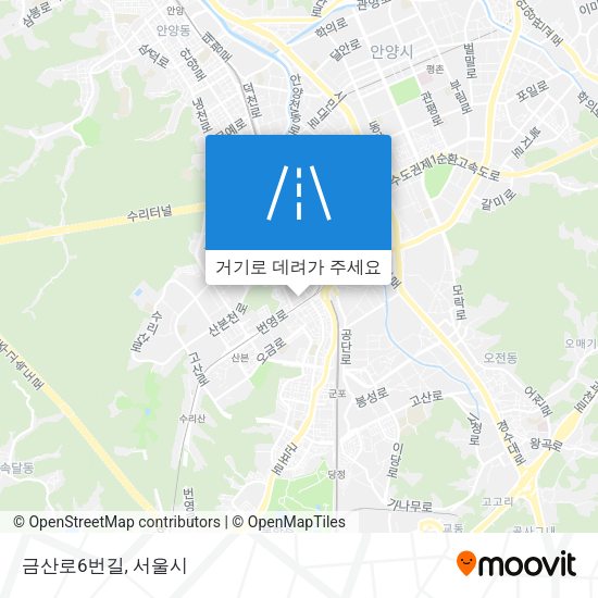 금산로6번길 지도