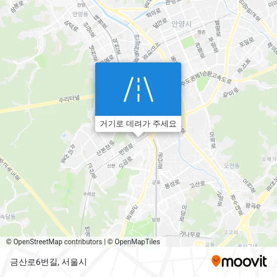금산로6번길 지도